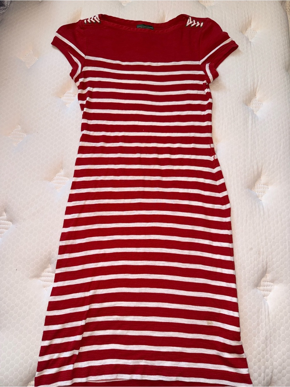 Ralph Lauren Red Short-Sleeve Knit Top